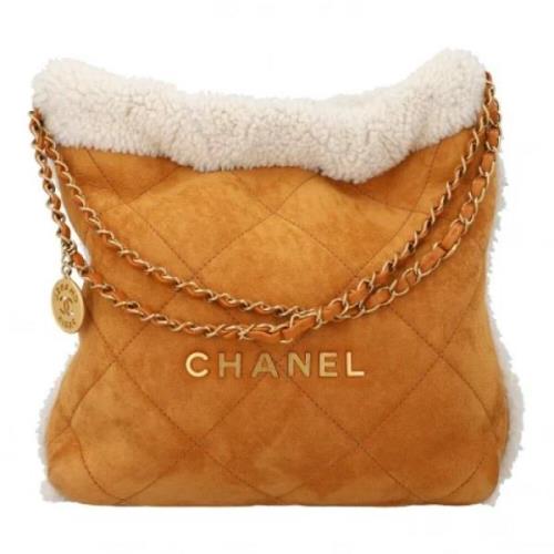 Chanel Vintage Pre-owned Laeder chanel-vskor Brown, Dam