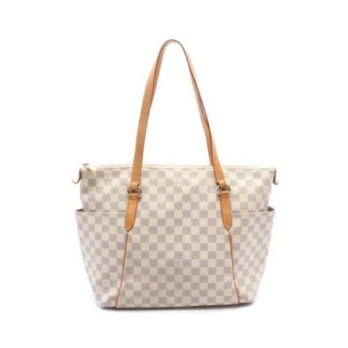 Louis Vuitton Vintage Pre-owned Laeder louis-vuitton-vskor White, Dam