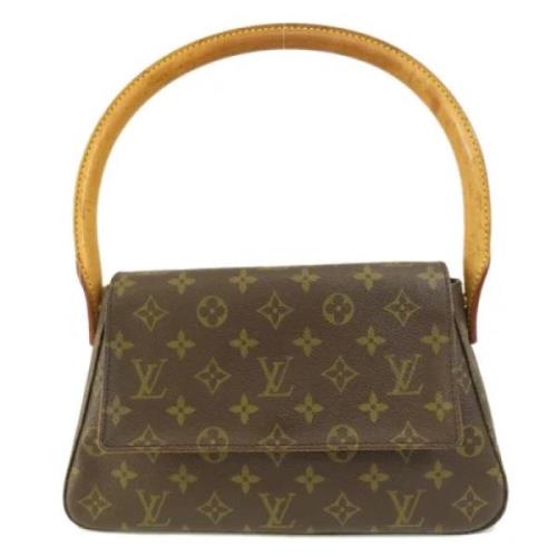 Louis Vuitton Vintage Pre-owned Canvas handvskor Brown, Dam