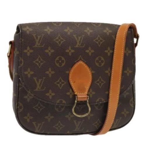 Louis Vuitton Vintage Pre-owned Canvas louis-vuitton-vskor Brown, Dam