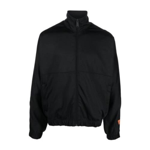 Heron Preston Logo Bomull Polyester Jacka Svart Black, Herr