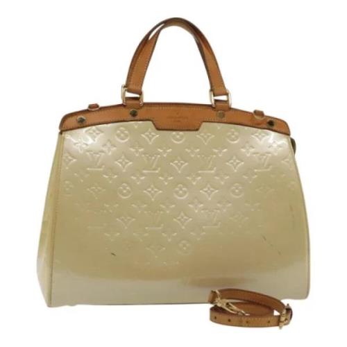 Louis Vuitton Vintage Pre-owned Laeder louis-vuitton-vskor Beige, Dam