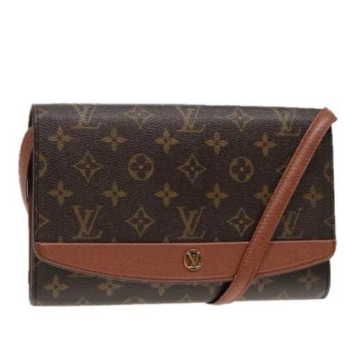 Louis Vuitton Vintage Pre-owned Canvas louis-vuitton-vskor Brown, Dam