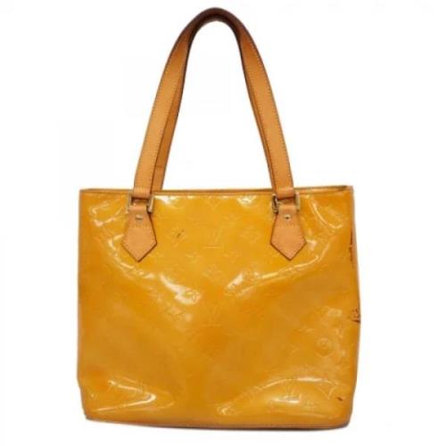 Louis Vuitton Vintage Pre-owned Tyg louis-vuitton-vskor Yellow, Dam