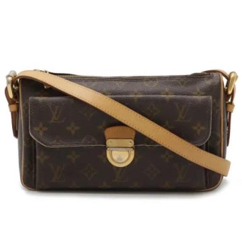 Louis Vuitton Vintage Pre-owned Canvas louis-vuitton-vskor Brown, Dam