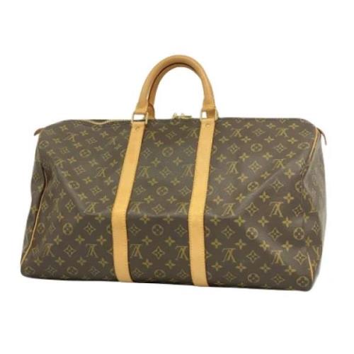 Louis Vuitton Vintage Pre-owned Canvas louis-vuitton-vskor Brown, Dam