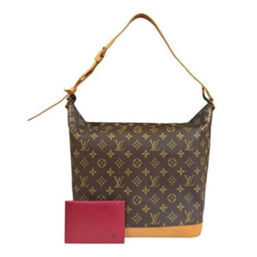 Louis Vuitton Vintage Pre-owned Canvas louis-vuitton-vskor Brown, Dam