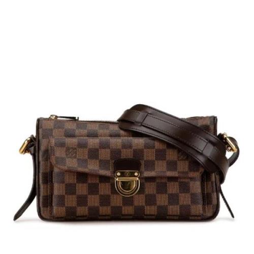 Louis Vuitton Vintage Pre-owned Canvas louis-vuitton-vskor Brown, Dam