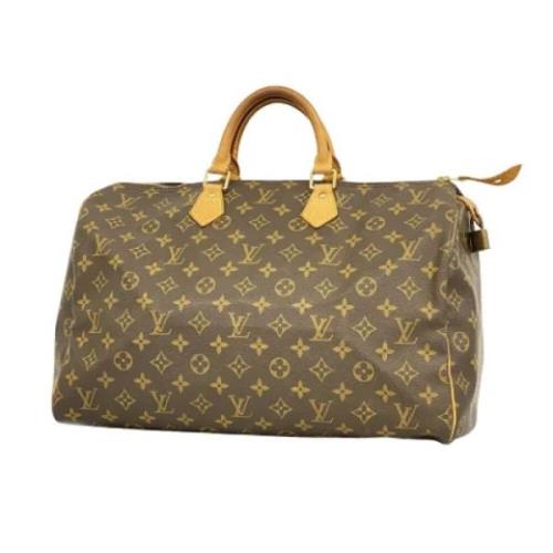 Louis Vuitton Vintage Pre-owned Canvas louis-vuitton-vskor Brown, Dam