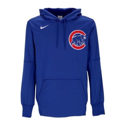 Nike Chicago Cubs Wordmark Hoodie Sweatshirt Blue, Herr