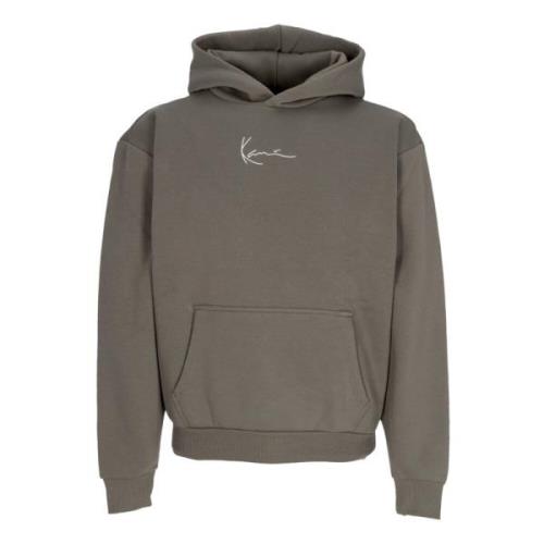 Karl Kani Signatur Essential Hoodie Sweatshirt Gray, Herr