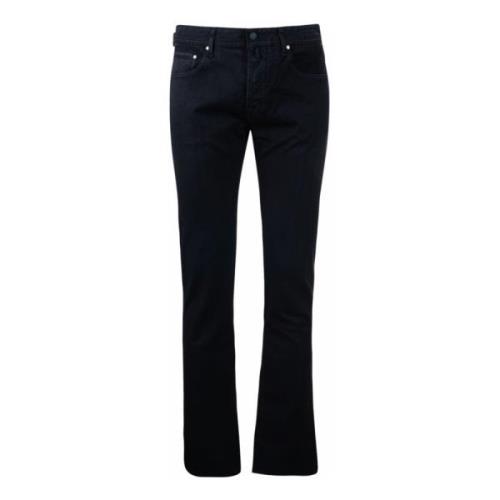 Jacob Cohën Klassiska Denim Jeans med Fem Fickor Blue, Herr