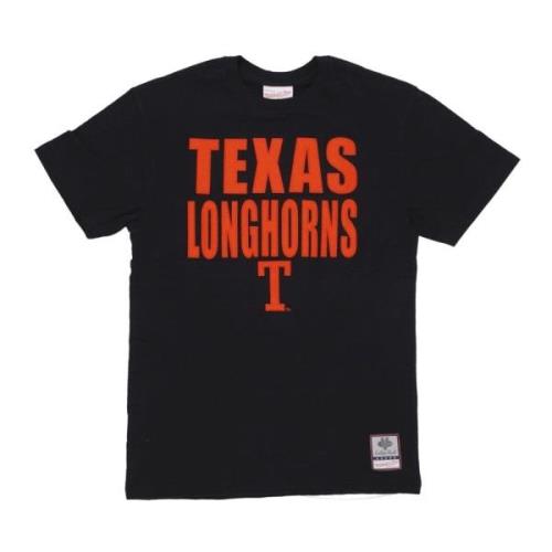 Mitchell & Ness Texas Longhorns Basketball Team Tee Black, Herr