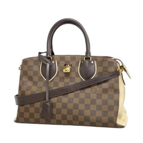 Louis Vuitton Vintage Pre-owned Canvas handvskor Brown, Dam