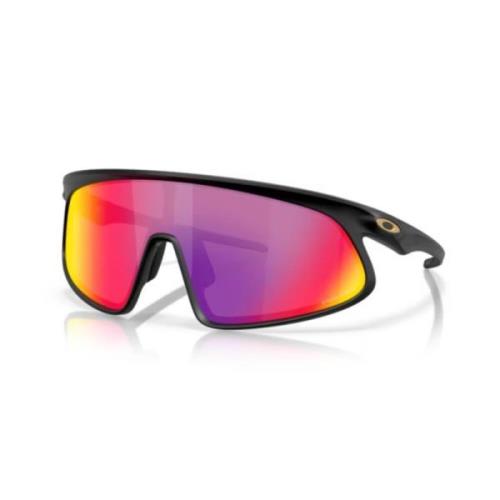 Oakley Sportiga solglasögon med unik design Black, Herr