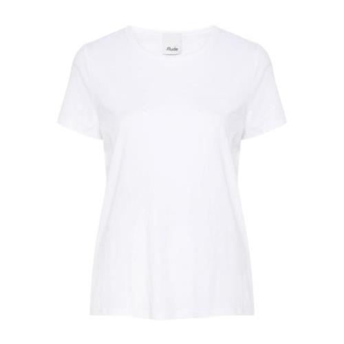 Allude Vita T-shirts och Polos White, Dam