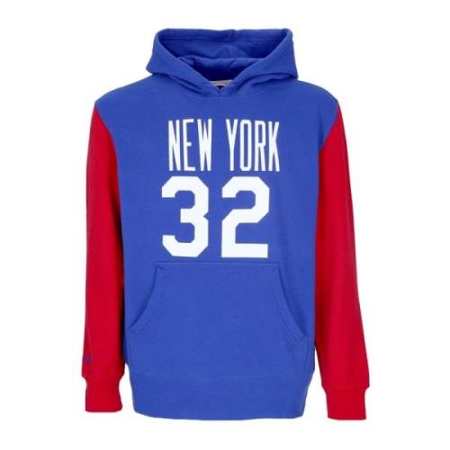 Mitchell & Ness NBA Mode Fleece Hoodie 1974 Blue, Herr