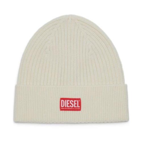 Diesel Vit Stiliga Kläder för Män White, Unisex