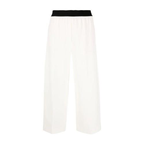 Stella McCartney Vita Twill Tailoring Byxor White, Dam