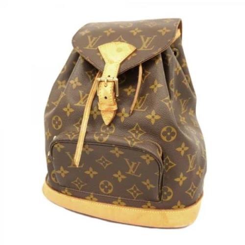 Louis Vuitton Vintage Pre-owned Tyg louis-vuitton-vskor Brown, Dam