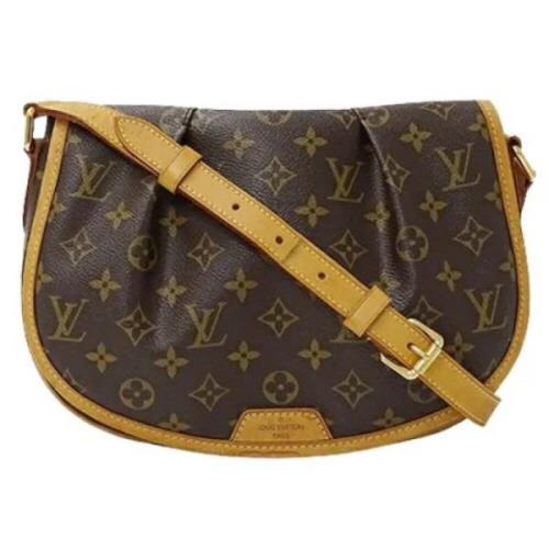 Louis Vuitton Vintage Pre-owned Canvas louis-vuitton-vskor Brown, Dam