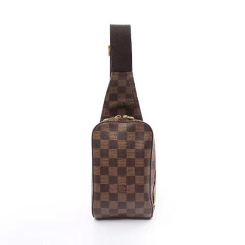 Louis Vuitton Vintage Pre-owned Canvas louis-vuitton-vskor Brown, Dam