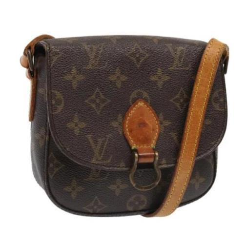 Louis Vuitton Vintage Pre-owned Canvas louis-vuitton-vskor Brown, Dam