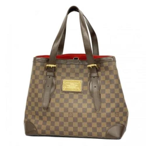 Louis Vuitton Vintage Pre-owned Tyg louis-vuitton-vskor Brown, Dam