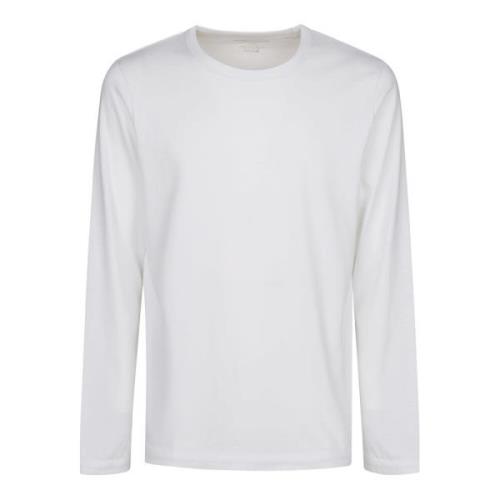 Majestic Filatures Långärmad bomull T-shirt White, Herr