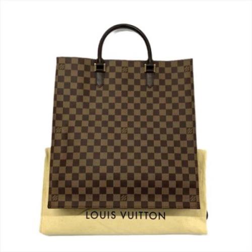 Louis Vuitton Vintage Pre-owned Canvas handvskor Brown, Dam