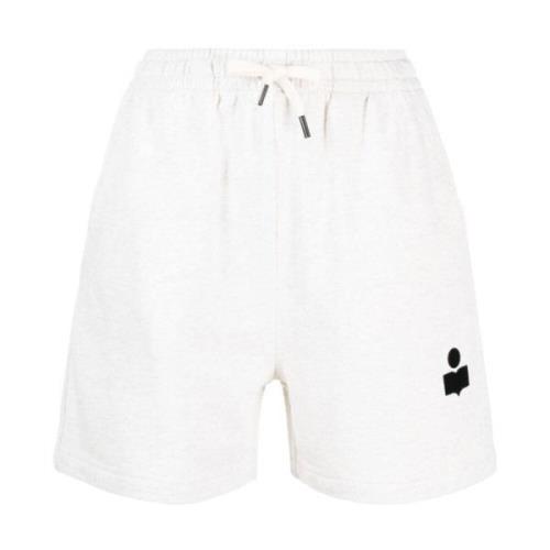 Isabel Marant Étoile Beige Shorts för Kvinnor White, Dam