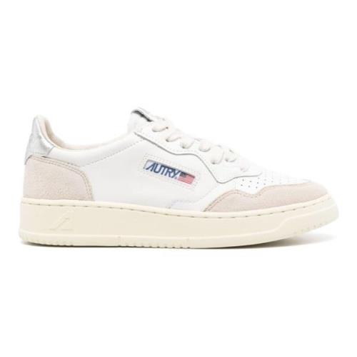 Autry Färgblock Lädersneakers White, Dam