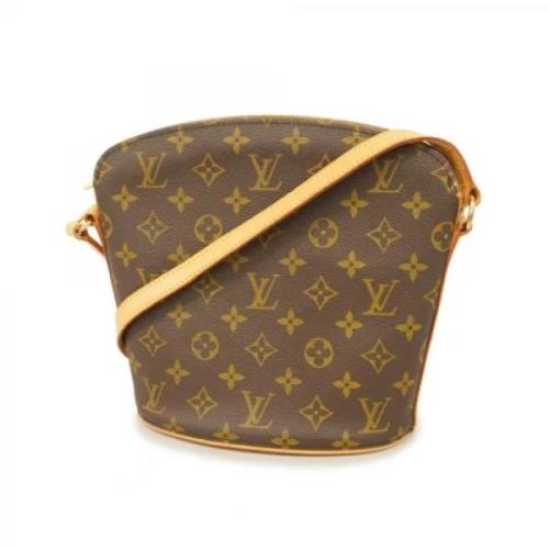 Louis Vuitton Vintage Pre-owned Tyg louis-vuitton-vskor Brown, Dam