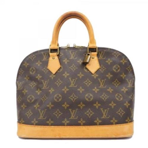 Louis Vuitton Vintage Pre-owned Tyg louis-vuitton-vskor Brown, Dam