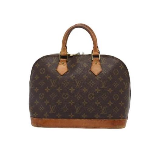 Louis Vuitton Vintage Pre-owned Canvas handvskor Brown, Dam