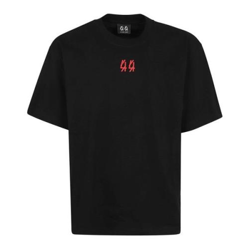 44 Label Group Svart Kontinuum Röd Tee New Bobai Black, Herr