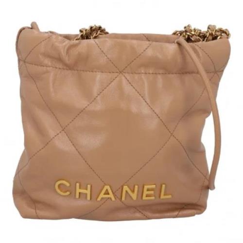 Chanel Vintage Pre-owned Tyg chanel-vskor Brown, Dam