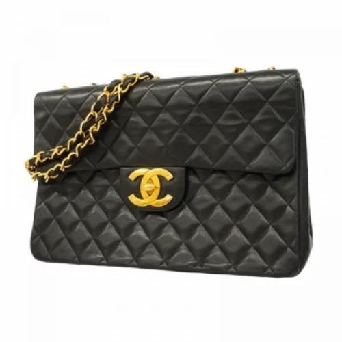 Chanel Vintage Pre-owned Laeder chanel-vskor Black, Dam