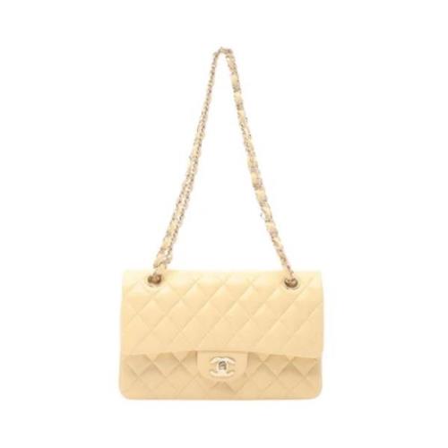 Chanel Vintage Pre-owned Tyg chanel-vskor Beige, Dam