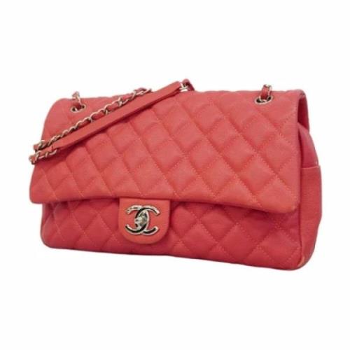 Chanel Vintage Pre-owned Laeder chanel-vskor Pink, Dam