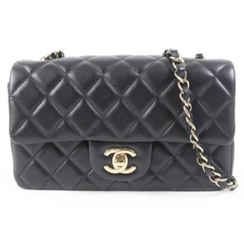 Chanel Vintage Pre-owned Laeder chanel-vskor Black, Dam