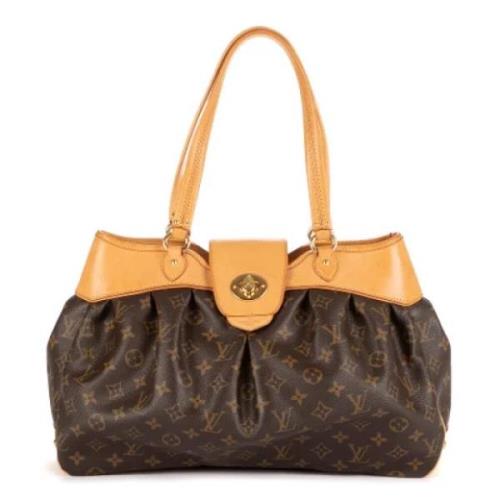 Louis Vuitton Vintage Pre-owned Canvas handvskor Brown, Dam