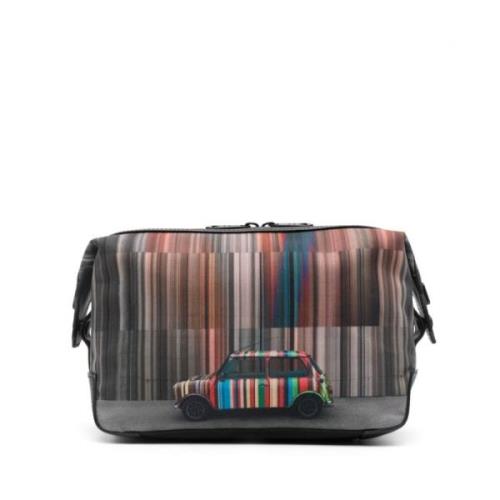 Paul Smith Fototryck Plånböcker Multifärgad Rand Multicolor, Herr