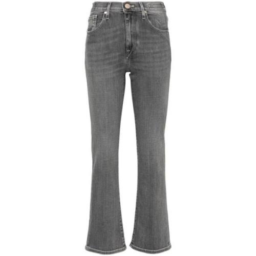 Hand Picked Blå Denim Bootcut Jeans Blue, Dam