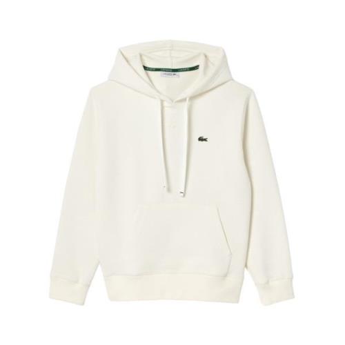 Lacoste Snygg Sportig Hoodie Beige, Dam