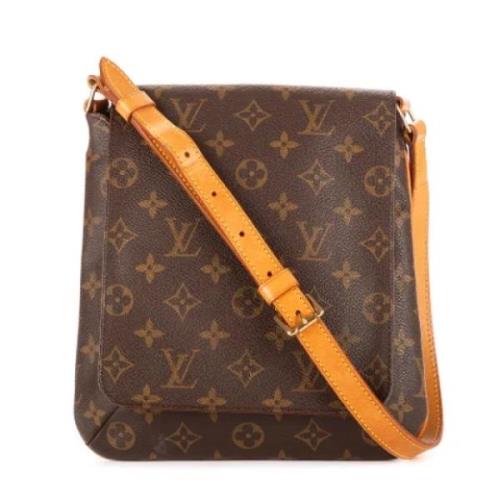 Louis Vuitton Vintage Pre-owned Canvas louis-vuitton-vskor Brown, Dam