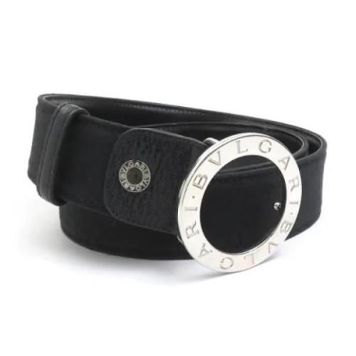 Bvlgari Vintage Pre-owned Canvas skrp Black, Herr