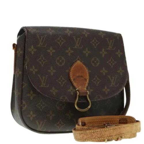 Louis Vuitton Vintage Pre-owned Canvas louis-vuitton-vskor Brown, Dam