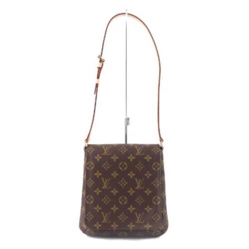 Louis Vuitton Vintage Pre-owned Canvas louis-vuitton-vskor Brown, Dam