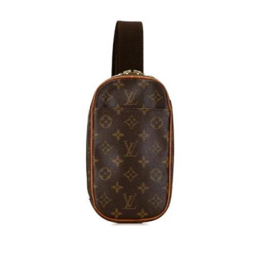 Louis Vuitton Vintage Pre-owned Canvas louis-vuitton-vskor Brown, Herr